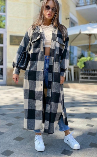 С чем носить пальто-рубашку: стильные образы с рубашкой-пальто – фото и видео С чем носить пальто-рубашку: стильные образы с рубашкой-пальто – фото и видео